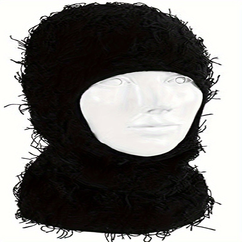 Knitted Balaclava Full Face Cover Hat for Outdoor Sports