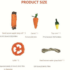 Small Animal Chew Toys For Rabbit Hamster Chinchillas