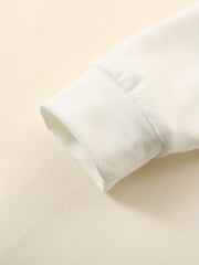 Infant Baby Hooded Top Pants Set Splicing 2pcs