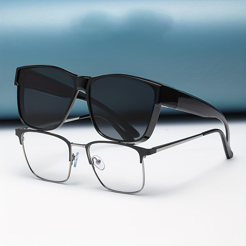 Wrap Around Fit Over Sunglasses For Women Men UV400 Wear Over Glasses