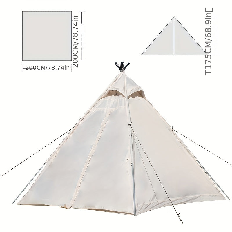 Easy Travel Tent Single Layer Waterproof Portable Tent Camping Hiking