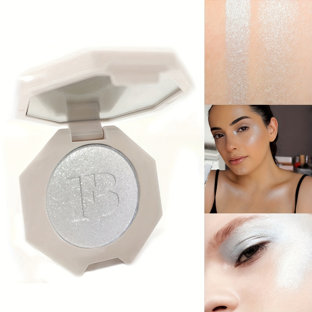 3D Pink Highlighter Blush Shimmering Body Highlighter Makeup Palette