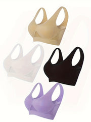Shockproof Sports Bra Breathable Top Women's Activewear