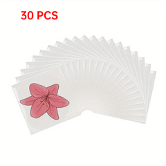 Flower Style Window Fly Stickers - Pack of 5, 15, 30pcs