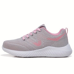 Women's Mesh Breathable Sports Shoes Lightweight Low Top Travel Shoes