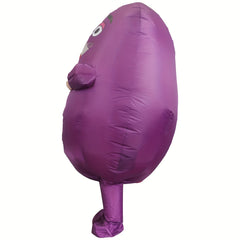 Purple Potato Inflatable Costume Halloween Party Cosplay Dress Up