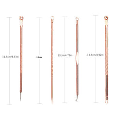 4pcs Acne Blackhead Removal Needles - Skin Care Tools