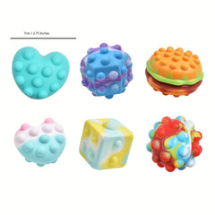 Pop Bubble Fidget Sensory Toy Stress Balls for Kids