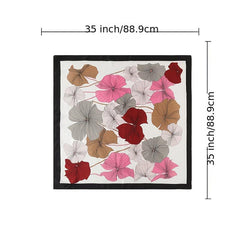 Silk Square Scarf Turban Ladies Accessories Sun Protection Shawl
