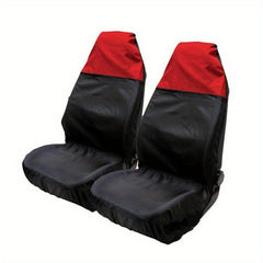 2pcs Waterproof Universal Seat Cover Front Car Van Seat Covers Protectors