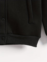 Boys Digger Graphic Print Button Down Jacket with Pockets