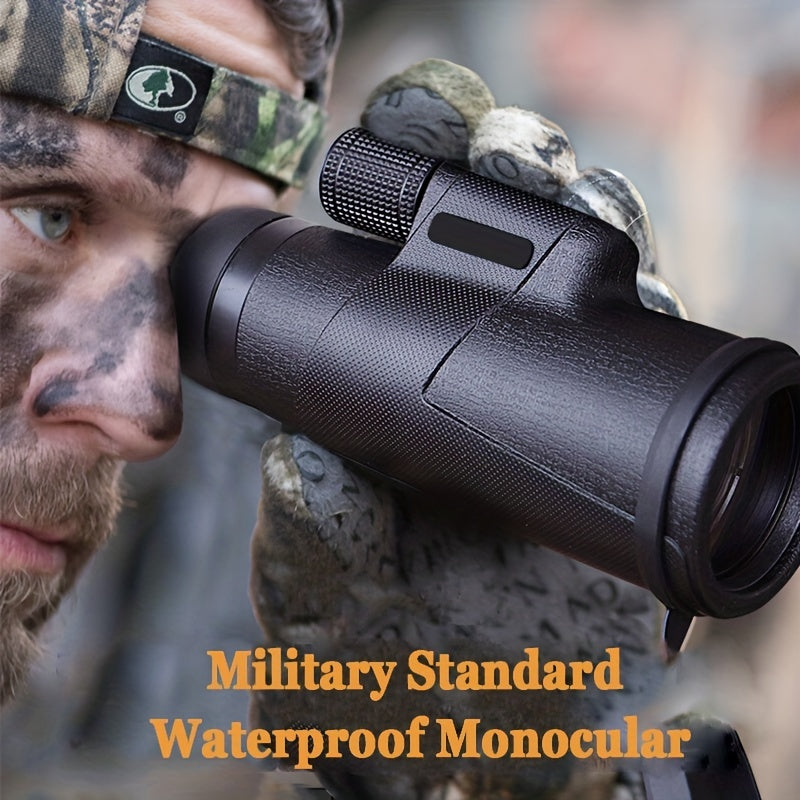 HD 12x50 Monocular Telescope for Outdoor Concerts and Wildlife
