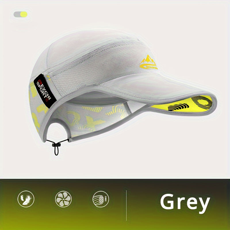 Thin Running Hat Lightweight Quick drying Sports Cap Sun Hat
