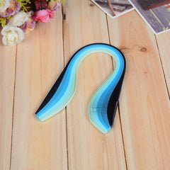 100pcs Gradient Paper Dip Strips DIY Origami
