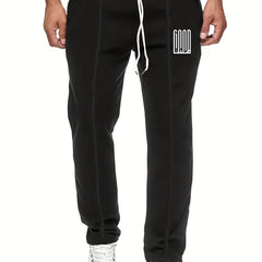 Letter Print Casual Graphic Pants Men s Pants