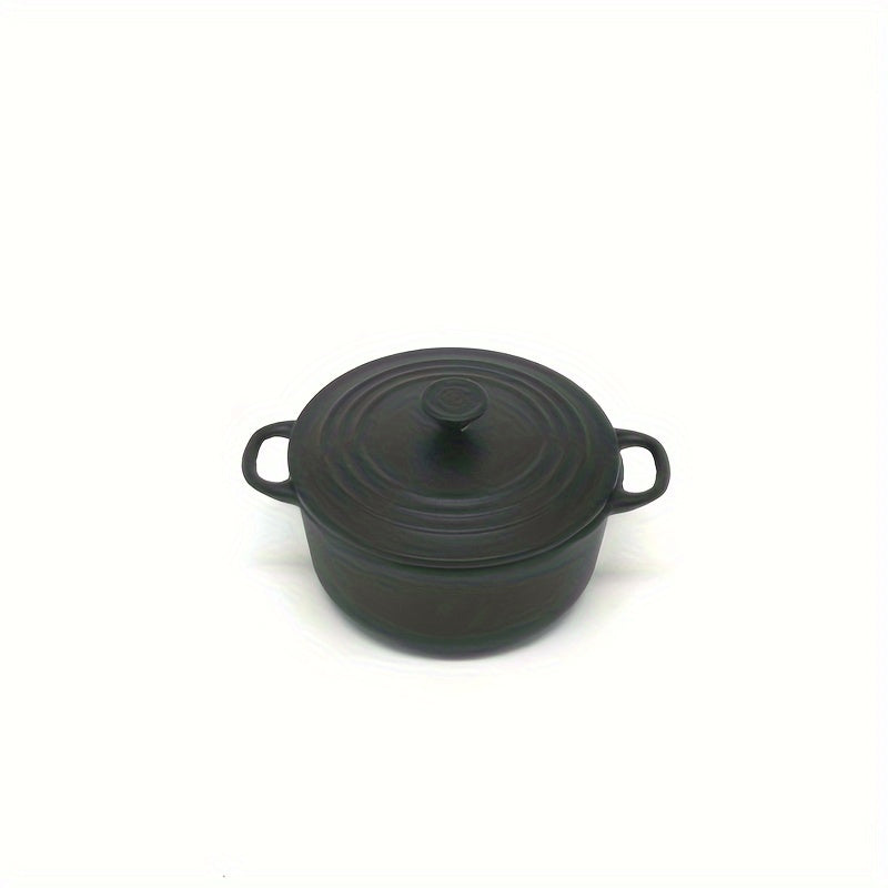 Dollhouse Mini Soup Cooker Desktop Decor Tiny House Pot Mini Cookware Decor