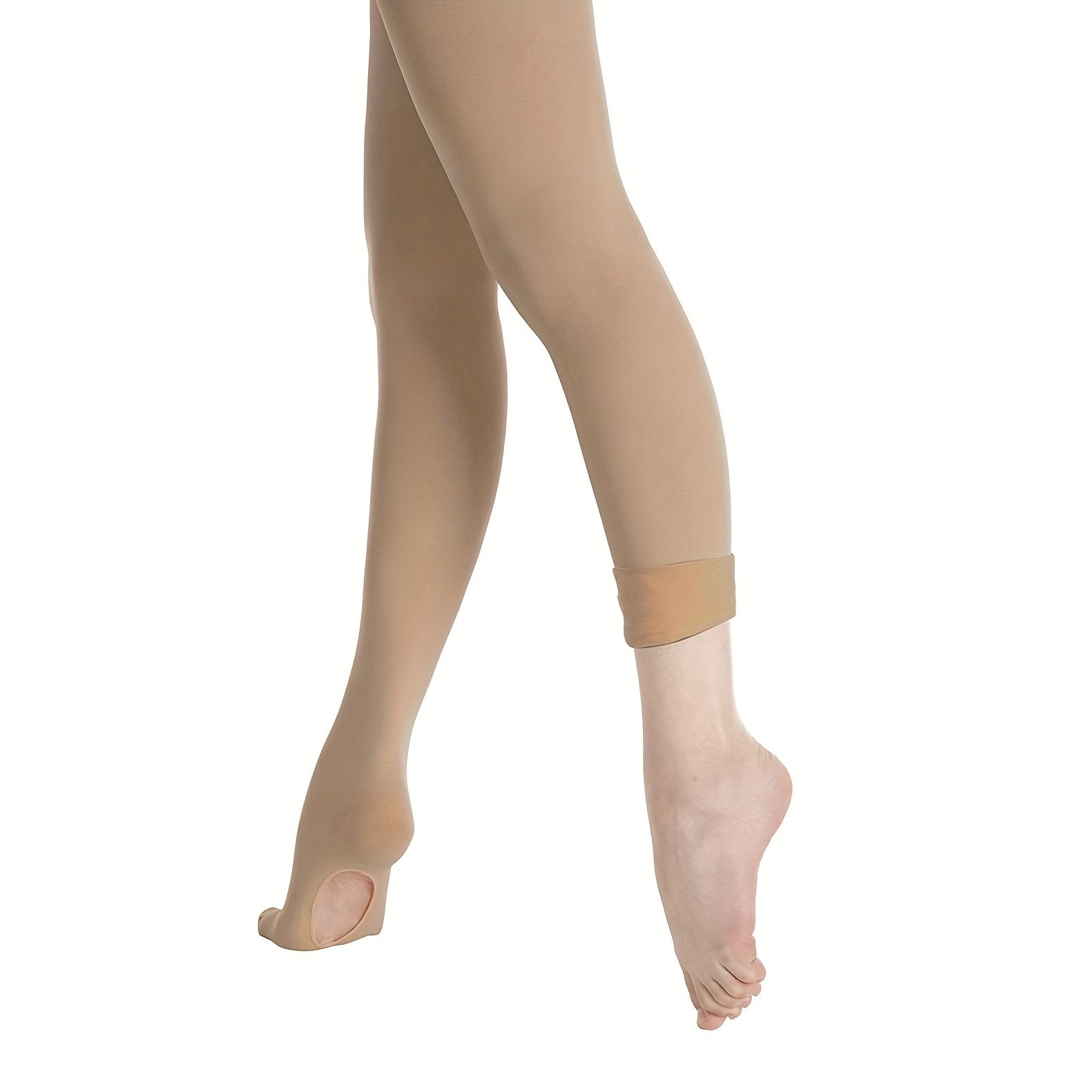 Girls Ballet Tights Convertible Gymnastic Leggings for Toddlers