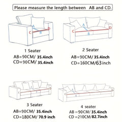Modern Couch Cover Sofa Slipcover Non-slip Furniture Protector for Home Decor