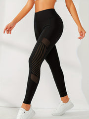 High Waist Mesh Leggings for Women