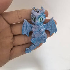 Poseable Dragon Figure with Expressive Eyes - Perfect Gift for Dragon Birthday