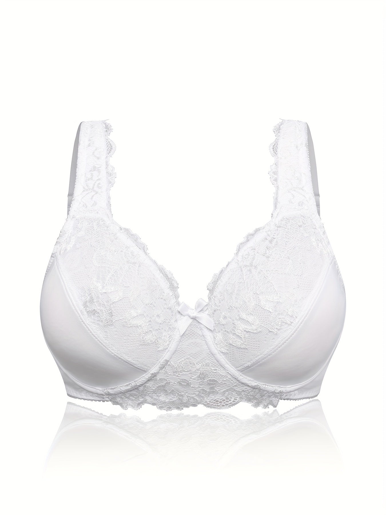 3 Pack Plus Size Sexy Bra Set Non Padded Underwire 3pcs
