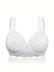 3 Pack Plus Size Sexy Bra Set Non Padded Underwire 3pcs