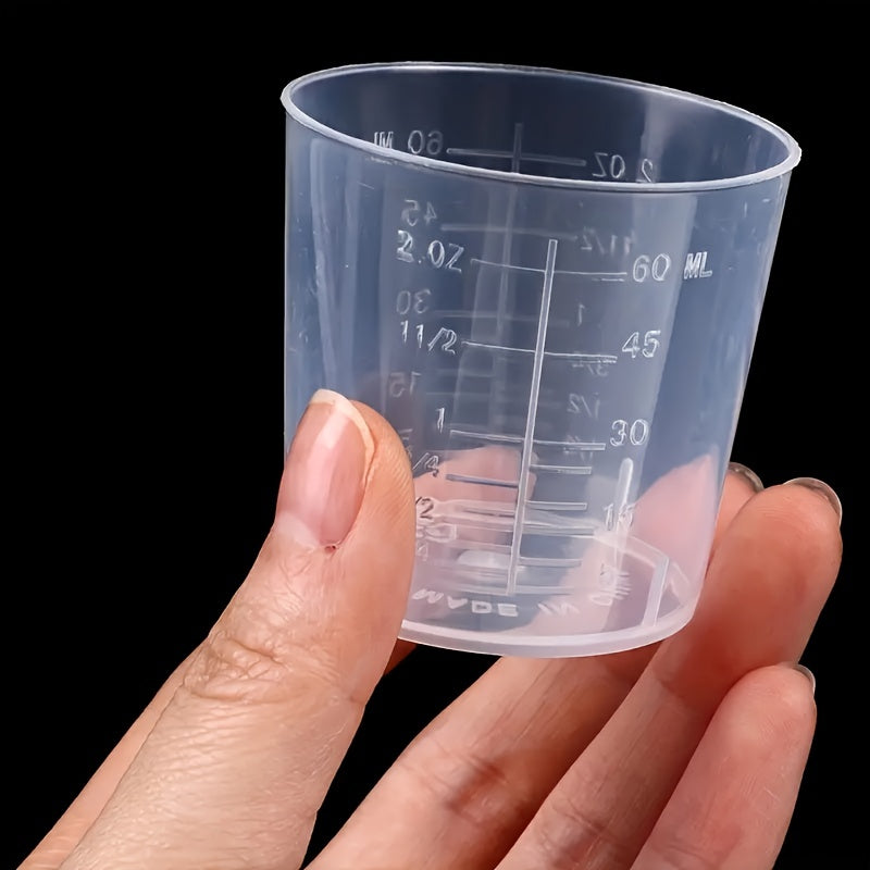 100pcs Graduated Cups Set - 60ml, 30ml - Resins Epoxie