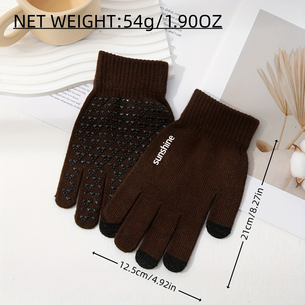 Windproof Warm Gloves for Winter Outdoor Activities