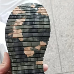 Men's Camo Knit Running Shoes Lightweight Breathable