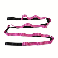 Yoga Stretching Strap 12 Knots Resistance Belt