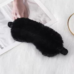 Comfort Plush Sleep Eye Mask Blackout Blindfold for Full Night's Sleep