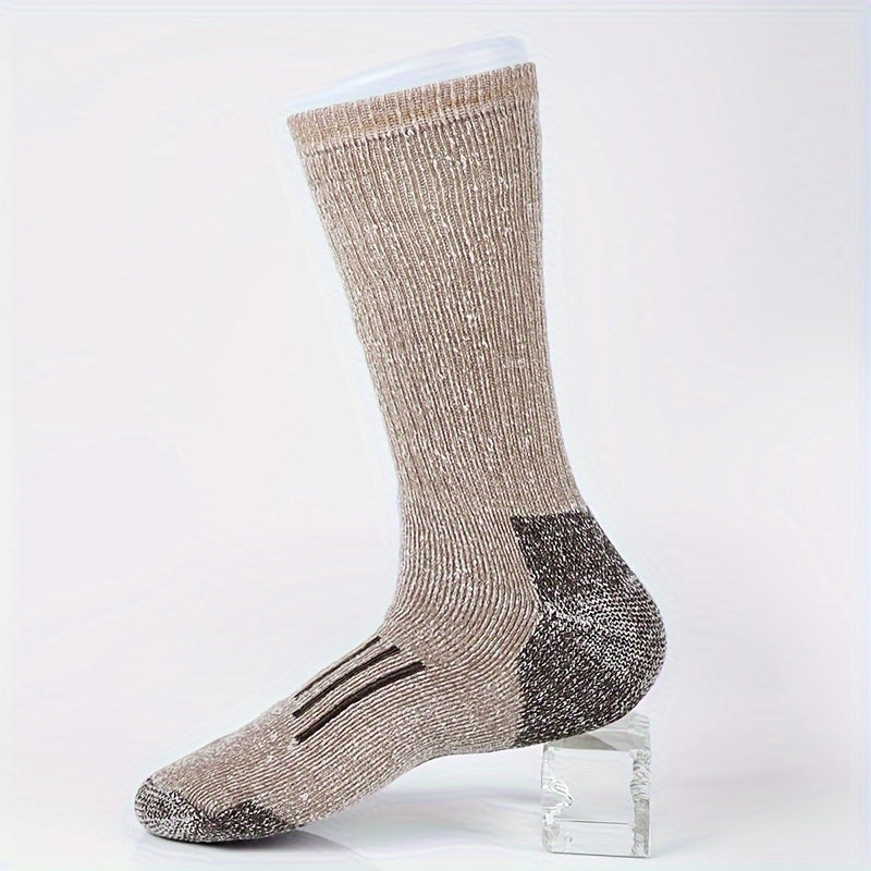 Men's Winter Wool Hiking Socks Non-slip Outdoor Sports Socks