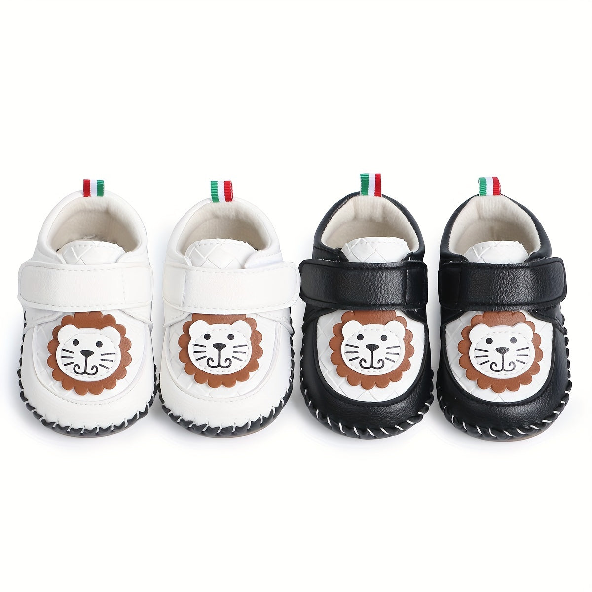 Cartoon Lion Baby Boys Sneakers Lightweight Non Slip Shoes Spring Autumn