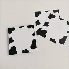 50 Sheets Cow Sticky Note Book Non-Sticky Style Tearable Hand Account Material