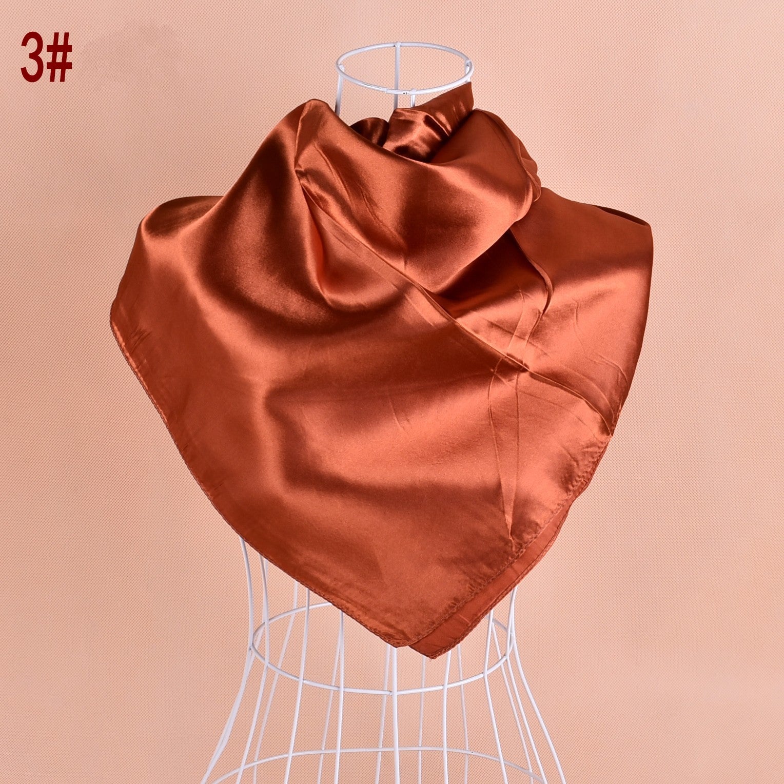 Satin Hijab Satin Finish Wrap Satin Silk Scarf Head Wrap