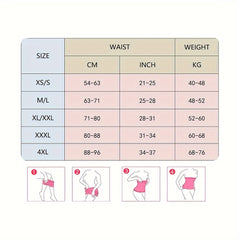 Women's Corset Waist Trainer Tummy Control Belt - Size Up