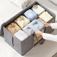 Large Capacity Storage Bag Lightweight Clothes Storage Bag With Window & Handles