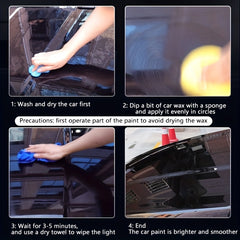 Car Wax Crystal Plating Paint Surface Lustering