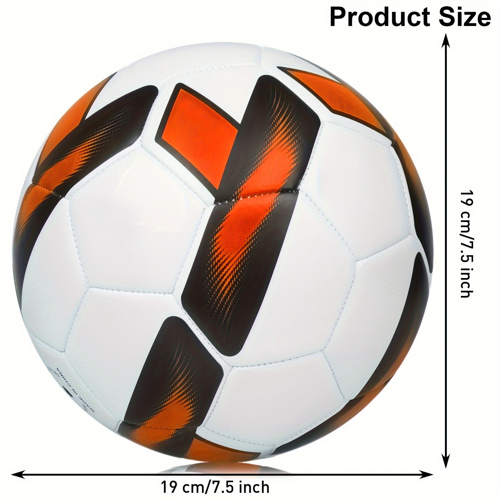 Corrugated No 4 Football for Outdoor Training and Entertainment