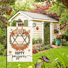 Passover Garden Flag Double Sided Outdoor Decoration