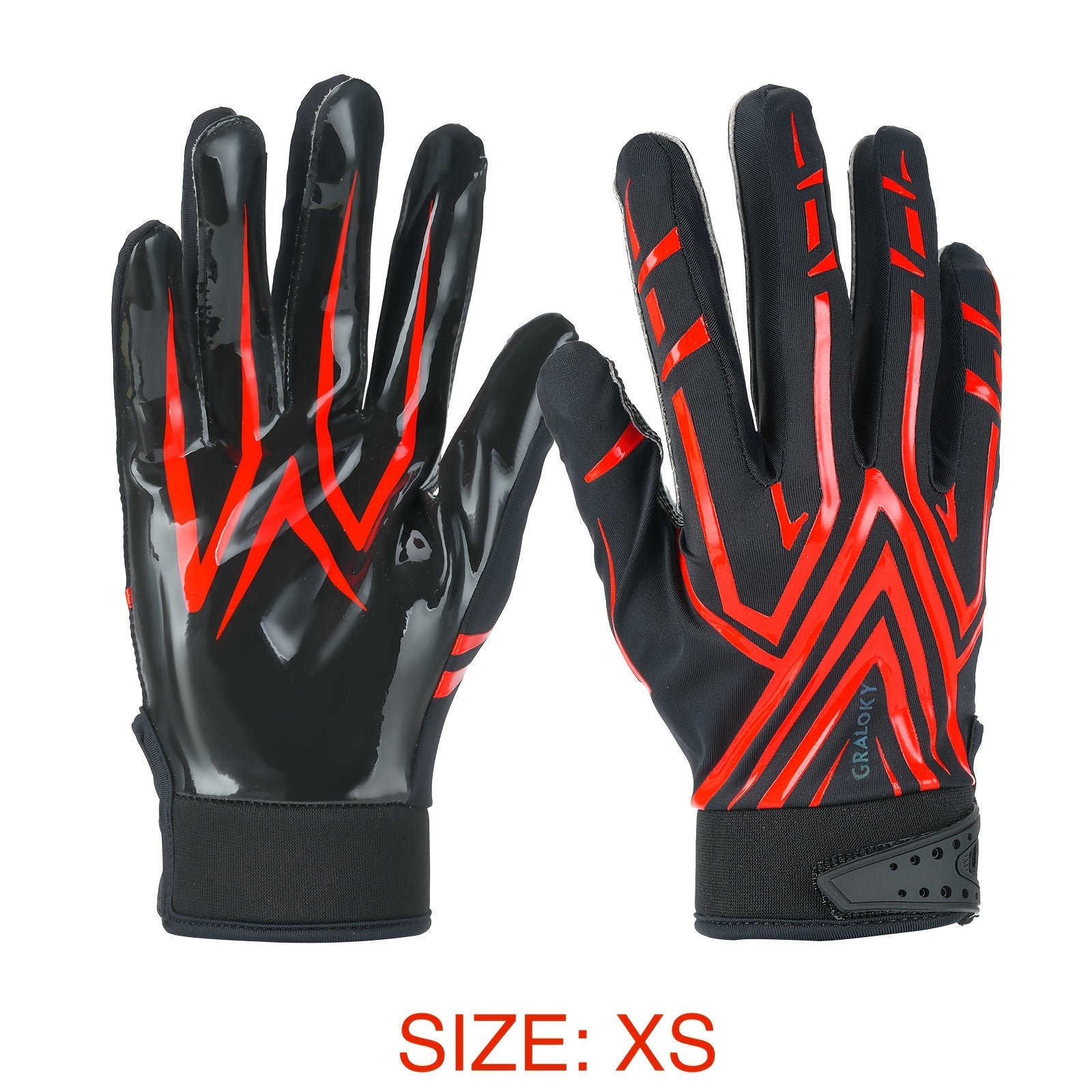 Teenagers Football Gloves Sticky Goalkeeper Gloves Silicone Grip Sports Gloves