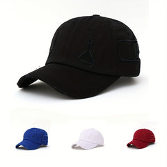 Vintage Ripped Unisex Baseball Cap Lightweight Dad Hat Adjustable Sun Hats
