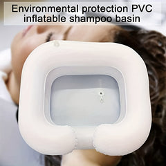 Portable Shampoo Bowl for Injured Elderly and Handicapped