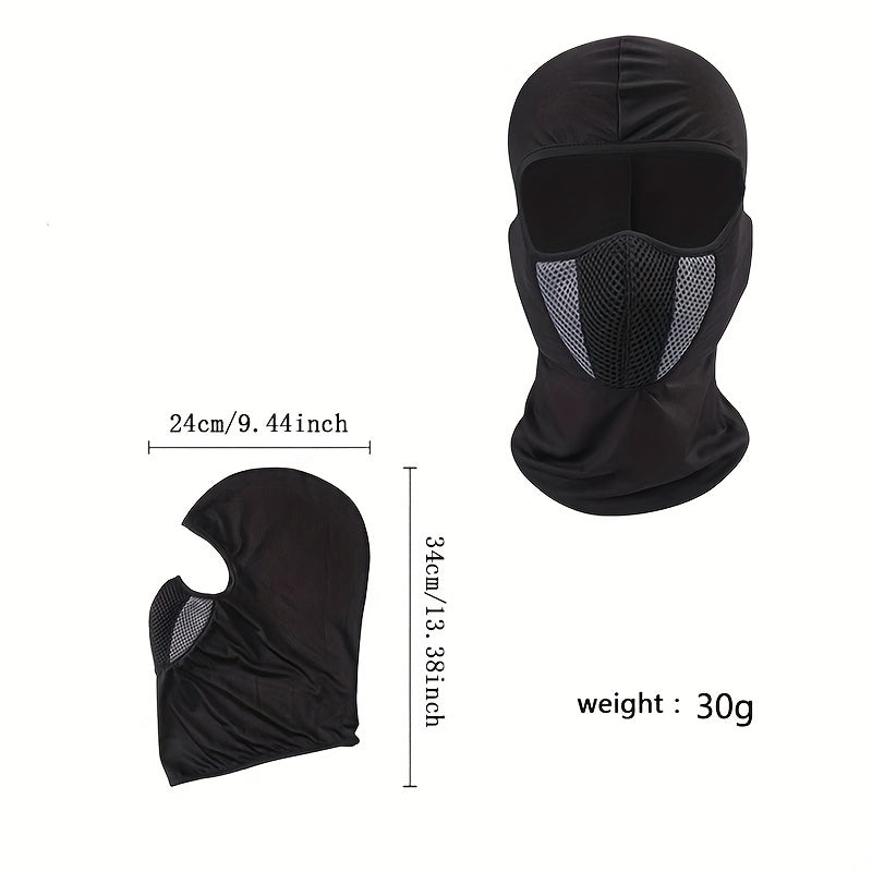Ice Silk Sunscreen Pullover Hat for Outdoor Activities