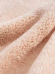 Cozy Fuzzy Lounge Pants with Pompom Decor