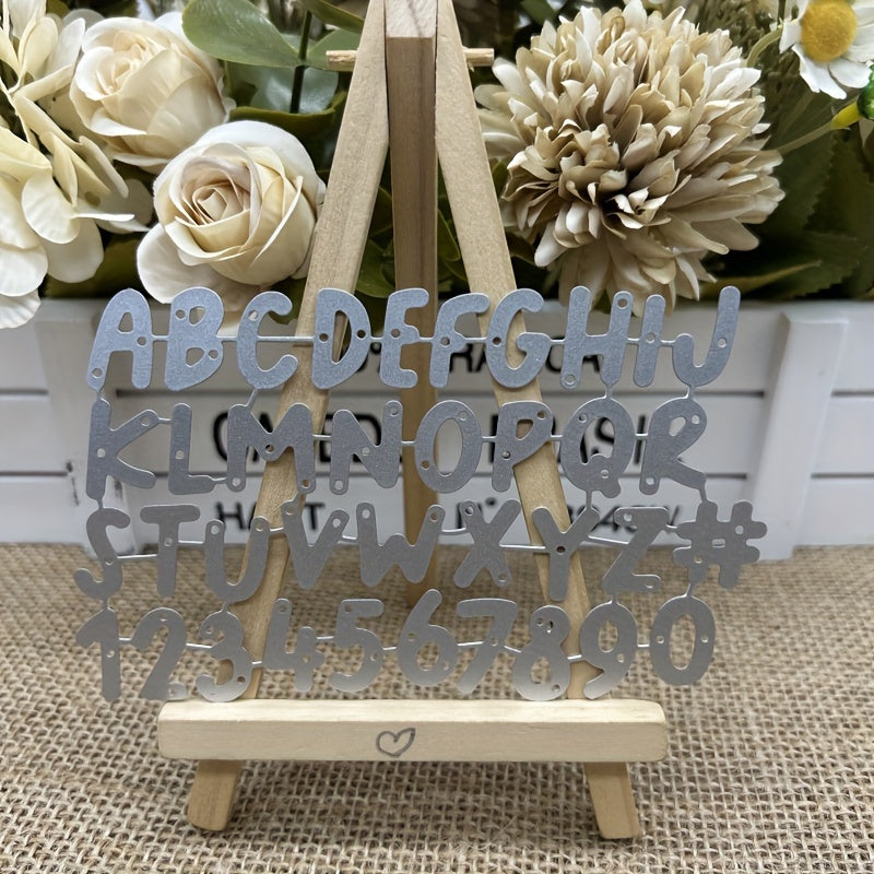 DIY Metal Embossing Scrapbooking Cutting Mold - Letter Number Mold