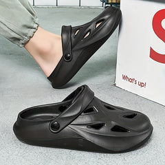 Men's Breathable Clog Sandals Casual Outdoor Shoes