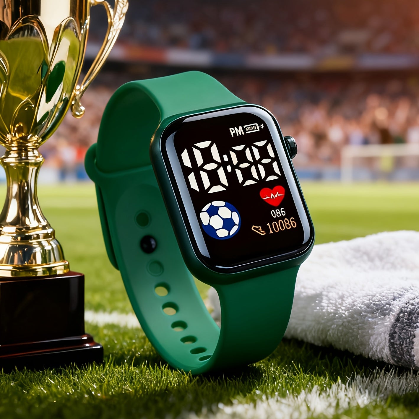 3pcs Student Sports Electronic Watch - LED Display - Lightweight