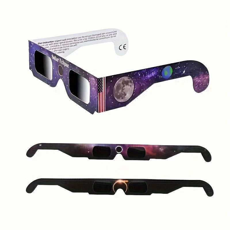 Christmas Dress Up Paper Frame Glasses Set