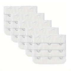 5pcs Adjustable Elastic Bra Extenders for Women's Lingerie